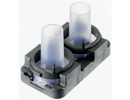 SLIDE CARRIER FOR 2 CHAMBERS CYTO ACC