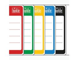 Sampling Control Seal, 95 x 95 mm; White