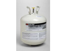 3M™ Foam Fast 74, Cylinder Spray Adhesive, Orange, Large Cylinder (Net Wt 28.8 lb), 1 Each/Case