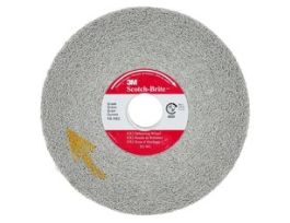 Scotch-Brite™ EX2 Deburring Wheel, X2-WL, 8S Fine, 8 in x 1/2 in x 3 in, 4 ea/Case