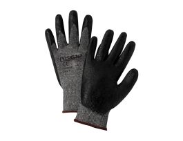 West Chester, Salt and Pepper Nylon Shell, Black Foam Nitrile Palm , SM