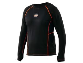 6435 Black Thermal Base Layer Long Sleeve Shirt