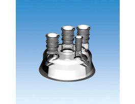 24/40 4NK REAC FLASK HEAD