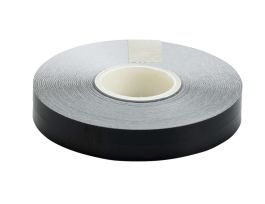 Marking Tape Roll - Adhesive Vinyl, Solid Color, Black, 0.50" x 50'