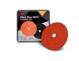 3M™ Fibre Disc 787C, 87257, 7 in x 7/8 in, 36+, Trial Pack, 10 ea/Case