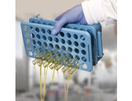 TEST TUBE RACK W/ GRIPPERS