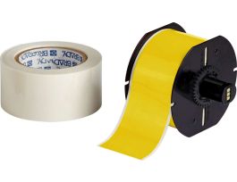 B30 Series ToughStripe Printable Floor Marking Tape 2.25 in W x 100 ft L Yellow