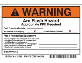Explosive Symbol Labels, Black on Yellow, 1.5" H x 1.5" W x 0.004" D