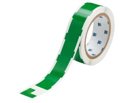 Marking Tape L-Shaped Corner Marks - Adhesive Vinyl, Solid Color, Green, 1.1" x 1.1"