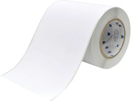 BradyJet J4000 J5000 Polyester Tape 6 in W x 100 ft L White