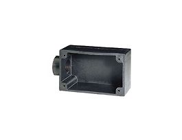 Temperature Outlet Box, Plastic, 4.5" x 4.5"