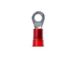 3M™ Scotchlok™ Ring Nylon Insulated, 10/bottle, MN8-14R/SX, standard-style ring tongue fits around the stud, 100/Case