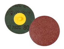 3M™ Roloc™ Fibre Disc 782C, 80+, TR, 1 in, Die R100N