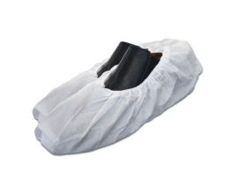 COVER SHOE NONSKID PE/PP WHITE 7X17IN L