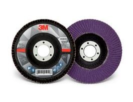 3M™ Flap Disc 769F, 80+, T29, 4-1/2 in x 7/8 in, 10 ea/Case