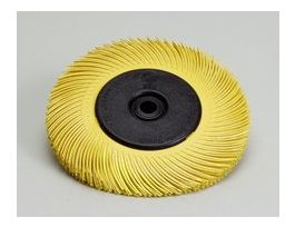 Scotch-Brite™ Radial Bristle Brush, 7-5/8 in x 1 in x 1-1/4 in 80 T-C with Flange, 2 ea/Case