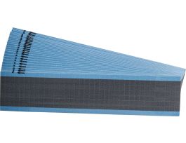 NEMA Wire Marker Permanent Adhesive Vinyl 0.5in H x 0.25in W Gray PK/25 Crds