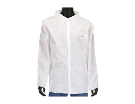PosiWear M3 White Shirt Snap Front Closure , 4X