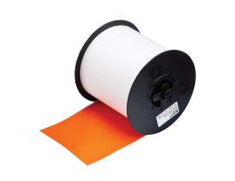 All Weather Permanent Adhesive Vinyl Label Tape for MiniMark Printer - 4" Orange