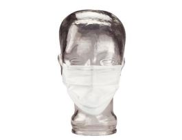 VWR MASK W/EARLOOPS WHT CS500