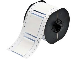 B33 Series PermaSleeve HX Heat Shrink Wire Marking Sleeves, 1.5" Dia x 2" W, White