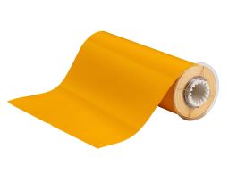 BBP85 General Purpose Vinyl Labels 10 in H x 14 in W Yellow 40/RL