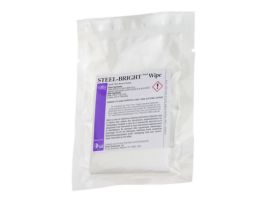 STEEL-BRIGHT WIPE GAMMA DBL BAG 12X12IN