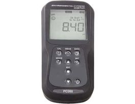 Waterproof Dual-Channel pH, ORP, Conductivity, TDS, Resistivity, and Salinity Handheld Meter