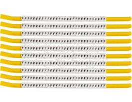 ClipSleeve Wire Markers Size 18 Nylon 10 AWG - 8 AWG, F Pack of 300 Each