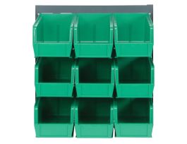 18INX19IN LOUVERED PNL W 9 QUS230GREEN