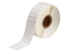 Chemical Resistant Cryogenic Polypropylene Labels for 1" Small Core Printers - 0.25" x 0.825"