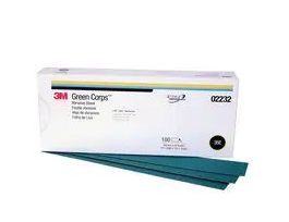 3M™ Green Corps™ Stikit™ Production™ Sheet, 02232, 2 3/4 in x 16 1/2 in, 36 grade, 100 sheets per carton, 5 cartons per case