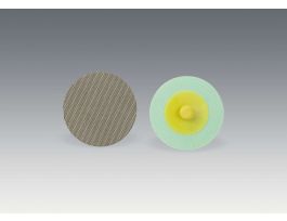 3M™ Roloc™ Flexible Diamond Disc 6234J, M40, TR, Yellow, 2 in, Die R200P, 10 ea/Case