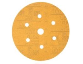 3M™ Hookit™ Gold Disc Dust Free 236U, 01083, 6 in, P80, 75 discs per carton, 4 cartons per case