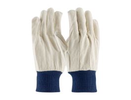 West Chester 10oz Cotton/Polyester Canvas, Blue Knit Wrist Glove , Mens