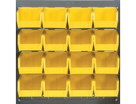 18INX19IN LOUVERED PNL W 16 QUS220YELLOW