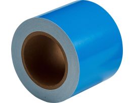 ISO 14726 Marine Standard Pipe Marker Vinyl 4 in W x 30 yd L Blue