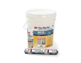 3M™ Fire Barrier Water Tight Sealant 1003 SL, Gray, 20 fl oz Sausage Pack, 12/Case