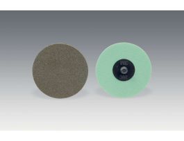 3M™ Roloc™ Flexible Diamond Disc 6234J, M125, TR, Black, 3 in, Die R300V, 5 ea/Case