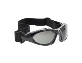 Fuselage, Gry, FogLess 360, Blk/Gry Frm, Foam Pad, Incl Tmpls & Strap