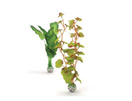 BIORB SILK PLANT SET 2 MEDIUM GREEN CS