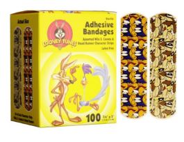 BANDAGE 3/4X1IN WILE.E&RD RUNNER CS1200 PK
