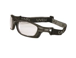 Livewire Safety Glasses, Black Matte Frame, Clear HydroShield Anti-Fog Lens; 10/Bx