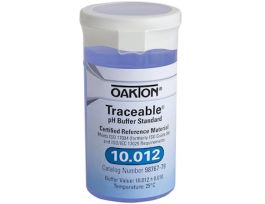 Traceable One-Shot Buffer Solution, Blue, pH 10.012; 6 x 100 mL Vials