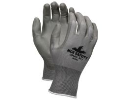 GLOVE 13 GAUGE NYL GRY PU