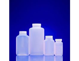 BOTTLE 120ML SQUARE HDPE PK12 CS