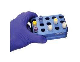 ALUMINUM COOLER BLOCK 15-WELL CRYOTUBES