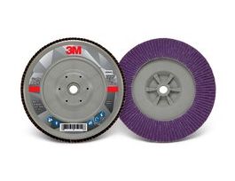 3M™ Flap Disc 769F, 80+, T29 Quick Change, 7 in x 5/8 in-11, 5 ea/Case