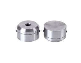 Replacement End Plugs for Mid-Size Grinding Vial Set 61043-12, Low-Chrome Steel; 2/PK