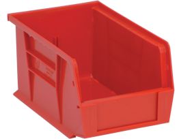 BIN STACK HANG PP RED 9 1/4 X6 X5 IN
